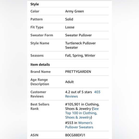 Cozy Olive Green Turtleneck Sweater - Picture 6 of 11
